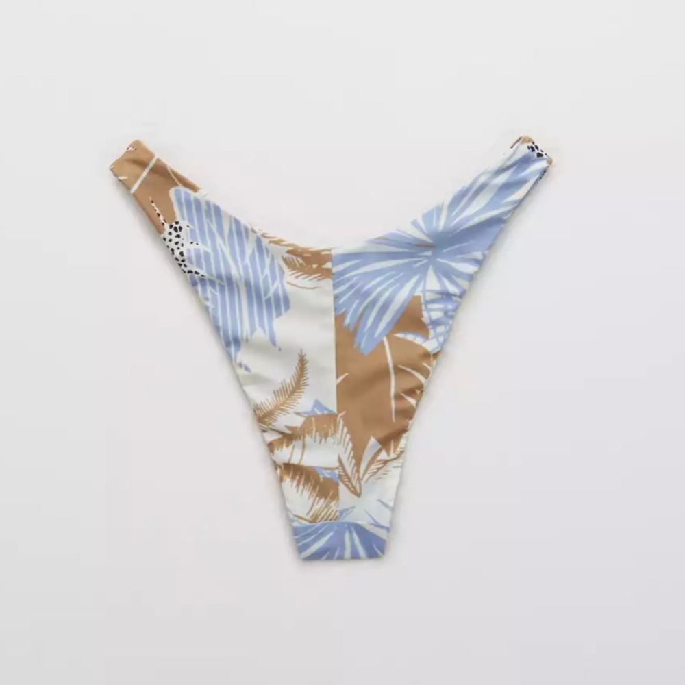 Aerie Super High Cut Cheekiest Bikini Bottom